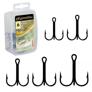 Trojháčiky K-077 Treble Hook Round veľ.8